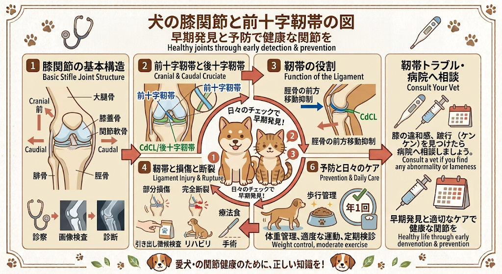 膝関節と前十字靱帯