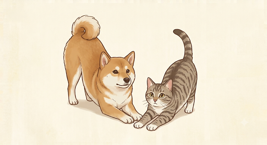 祈りのポーズ